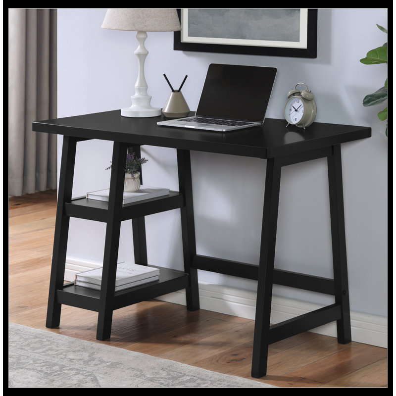 Wiersma Writing Desk Ebern Designs Color Black